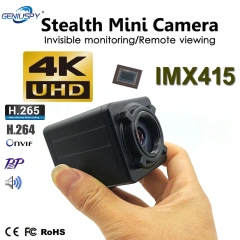 1/2.8" 8.0MP IMX415 Sensor 4K Ultra Low Lux Mini BOX  8MP IP Network Camera 5-50mm Manual Zoom Lens Build IR-CUT Microphone