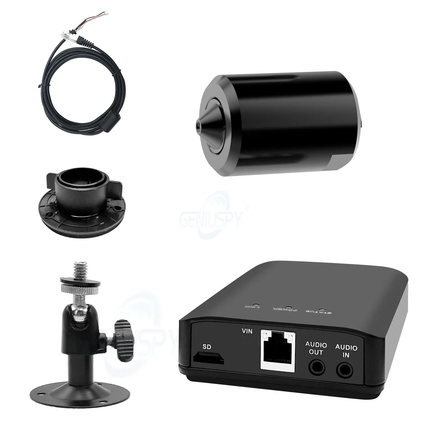 Split Type Industry 4MP IMX335 Starlight Wifi Wireless Mini Bullet POE IP Camera P2P Support Nvr Audio Input&Output RS485 Alarm