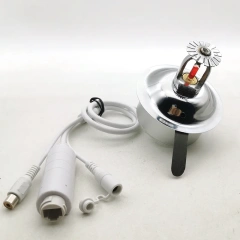 POE 5MP IMX335 4MP 2MP IMX307 Low Lux P2P IP Network Sprinkler Heads On Vif Fire Sprinkler POE IP Camera With Microphone