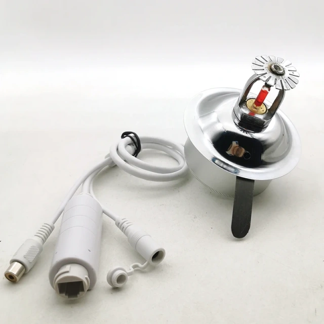 POE 5MP IMX335 4MP 2MP IMX307 Low Lux P2P IP Network Sprinkler Heads On Vif Fire Sprinkler POE IP Camera With Microphone