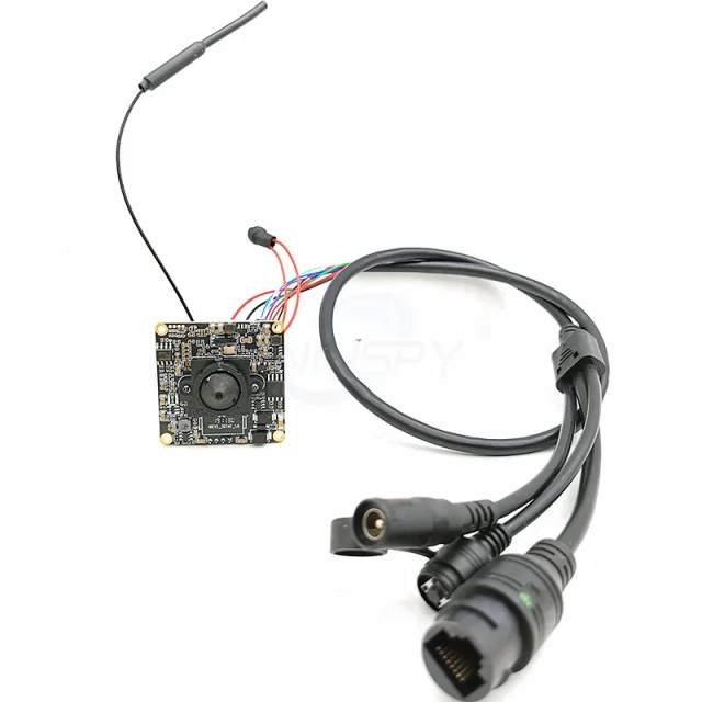 RTMP RTSP 1080P 2MP 5MP IMX335 Hd Micro P2P Size 38*38mm Diy Covert Audio Wireless IP Camera Module Wifi SD Card Slot Camhi