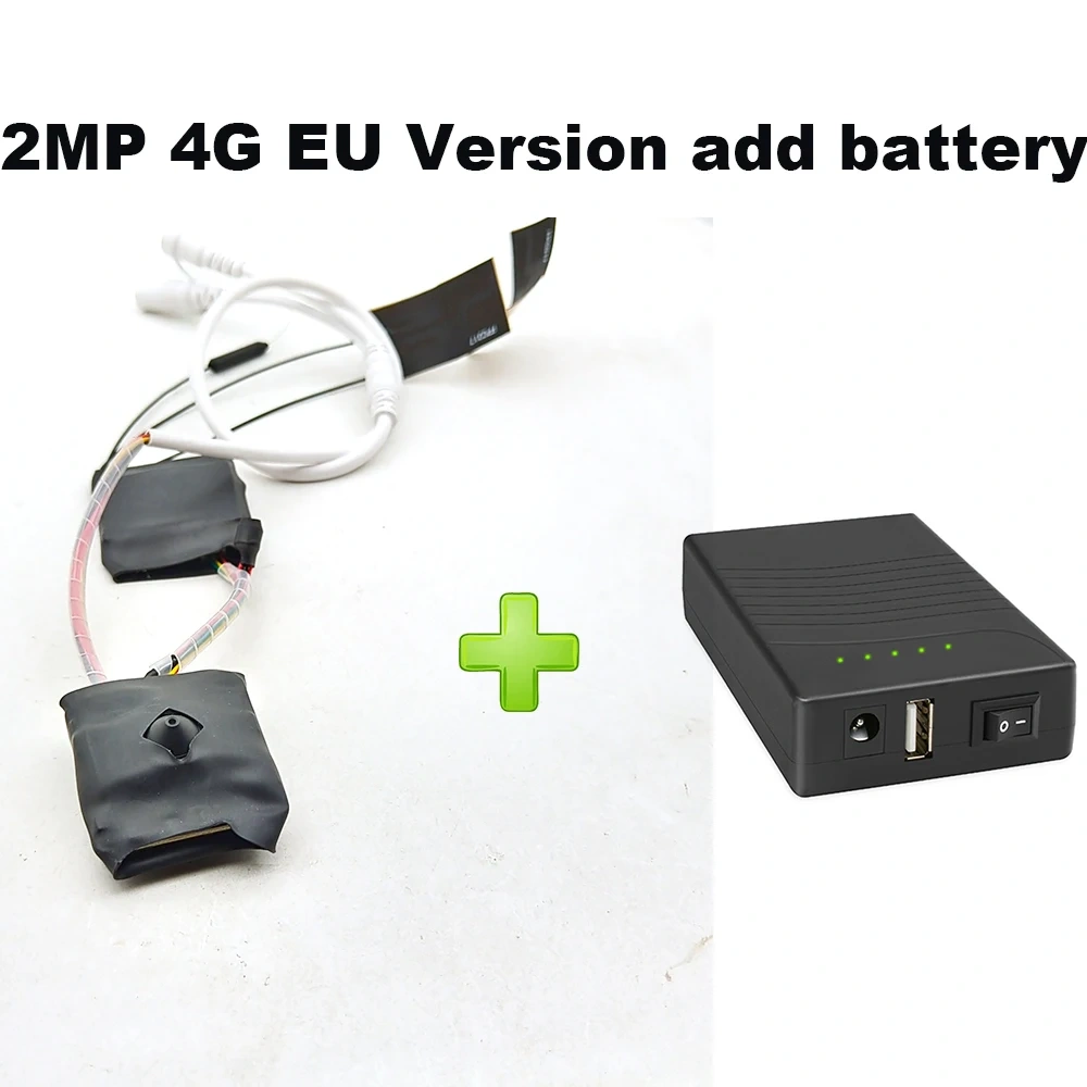 DC12V Camhi p2p 5MP imx335 2mp Starlight 4G SIM CARD Wifi Mini Wireless Camera 4G With Audio TF Card Slot Battery Optional