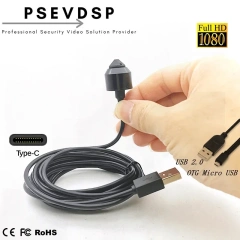 19mm Diamater HD 1080P 2MP Mini USB Camera UVC Bullet Camera Mini Webcam Windows Linux Andorid for Bank ATM Machine Vending