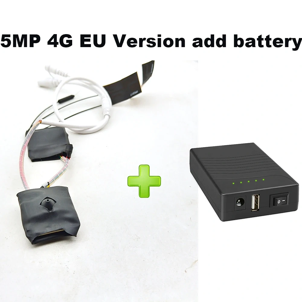 DC12V Camhi p2p 5MP imx335 2mp Starlight 4G SIM CARD Wifi Mini Wireless Camera 4G With Audio TF Card Slot Battery Optional