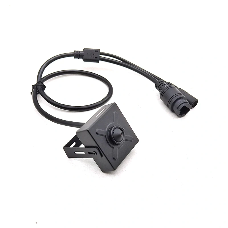 RTMP 5MP POE Audio Pinhole Mini IP Camera H.265 Slink HTML5 Micro CCTV IP Camera SD Card Slot Max 256G Home Industry Security Surveillance