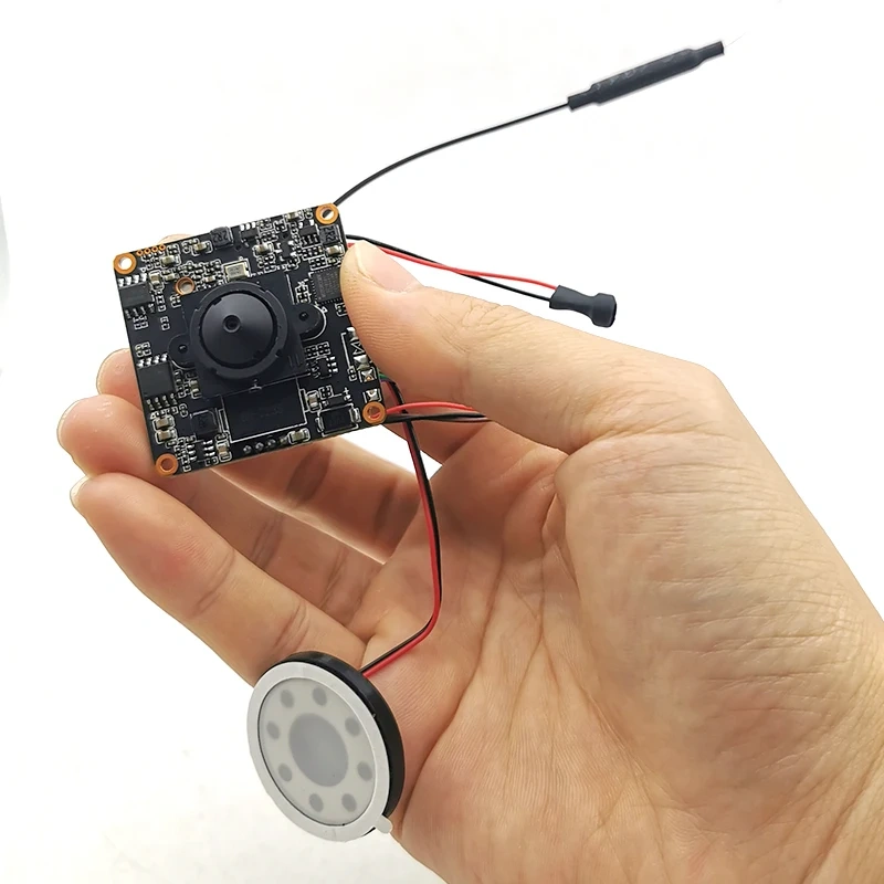 FTP RTSP RTMP1080P 2MP 5MP 1920P Hd Mini P2P Size 38*38mm Diy Two Way Audio Wifi IP Camera Module Wireless TF Card Slot Camhi