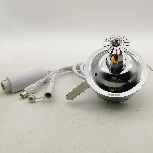 POE 5MP IMX335 4MP 2MP IMX307 Low Lux P2P IP Network Sprinkler Heads On Vif Fire Sprinkler POE IP Camera With Microphone