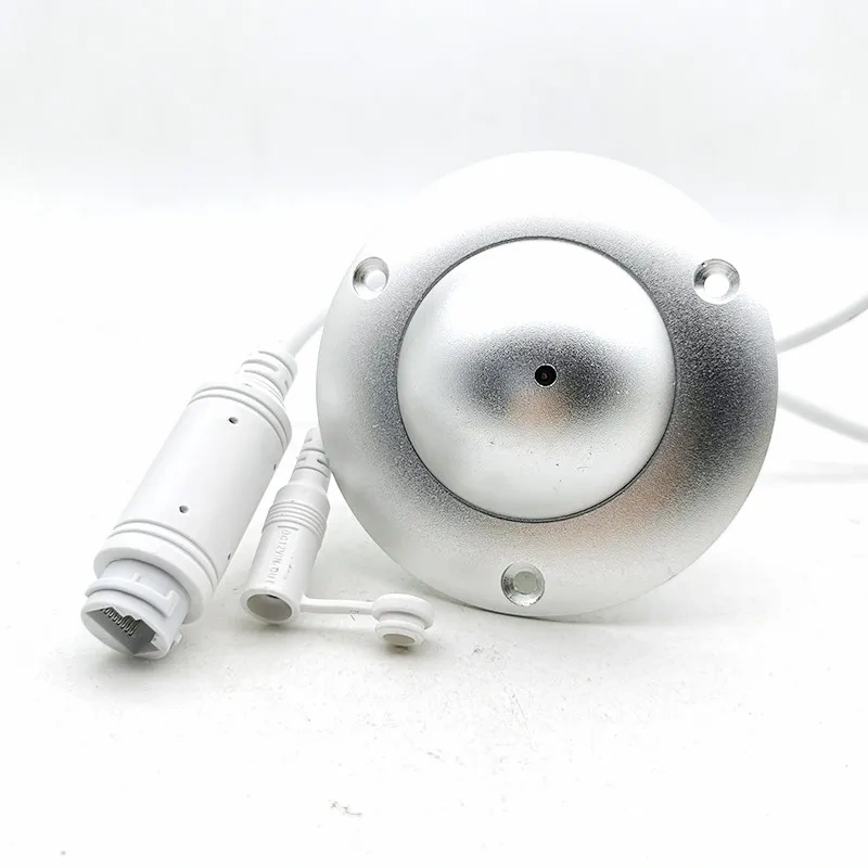 Metal 1080P POE Dome Mini Flying Saucer UFO Camera Indoor Security Surveillance CCTV IP Network Video Camera Audio