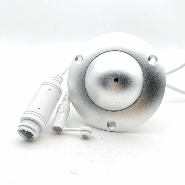 Metal 1080P POE Dome Mini Flying Saucer UFO Camera Indoor Security Surveillance CCTV IP Network Video Camera Audio