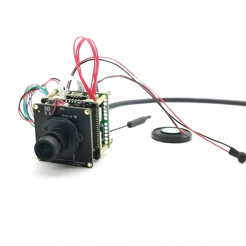 Mini Pin hole Two Way Audio H.265 IR-Cut CCTV Video Surveillance IMX415 4K WIFI IP Camera 8MP Starlight Network Camera Module