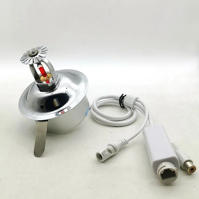 POE 5MP IMX335 4MP 2MP IMX307 Low Lux P2P IP Network Sprinkler Heads On Vif Fire Sprinkler POE IP Camera With Microphone