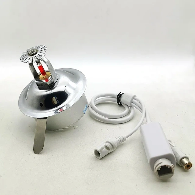 POE 5MP IMX335 4MP 2MP IMX307 Low Lux P2P IP Network Sprinkler Heads On Vif Fire Sprinkler POE IP Camera With Microphone