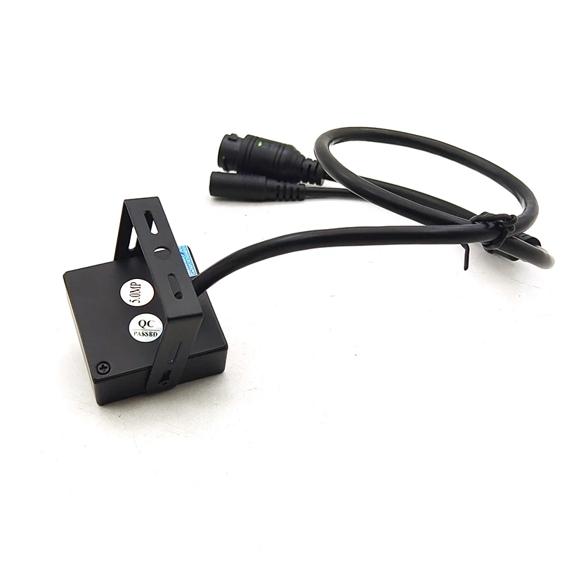 RTMP 5MP POE Audio Pinhole Mini IP Camera H.265 Slink HTML5 Micro CCTV IP Camera SD Card Slot Max 256G Home Industry Security Surveillance