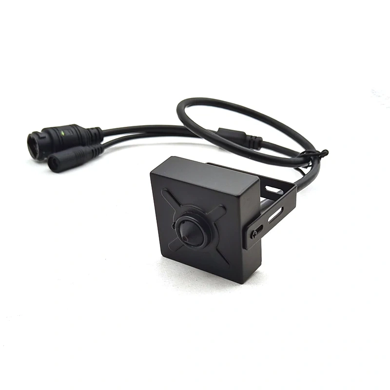 RTMP 5MP POE Audio Pinhole Mini IP Camera H.265 Slink HTML5 Micro CCTV IP Camera SD Card Slot Max 256G Home Industry Security Surveillance