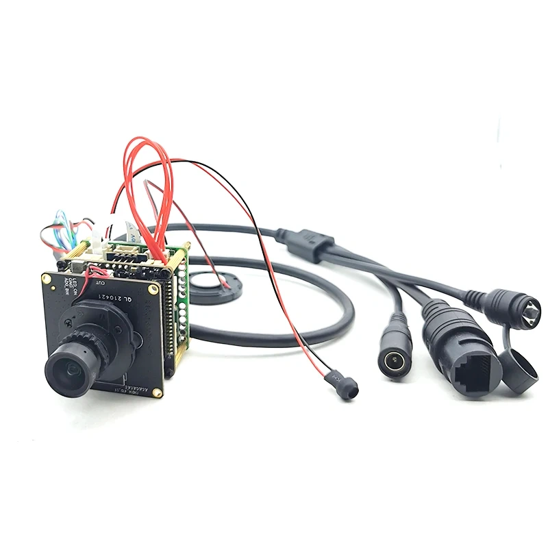 Mini Pin hole Two Way Audio H.265 IR-Cut CCTV Video Surveillance IMX415 4K WIFI IP Camera 8MP Starlight Network Camera Module