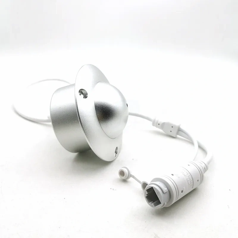 Metal 1080P POE Dome Mini Flying Saucer UFO Camera Indoor Security Surveillance CCTV IP Network Video Camera Audio