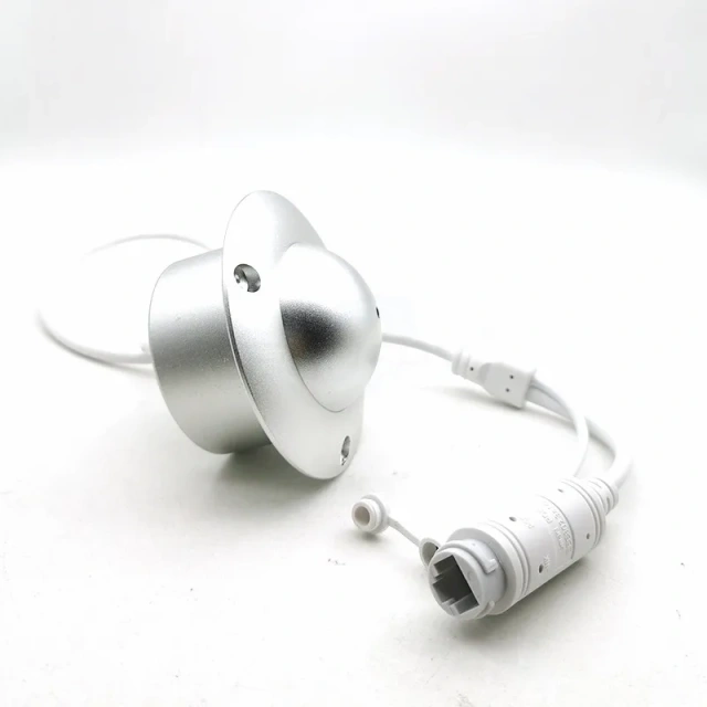 Metal 1080P POE Dome Mini Flying Saucer UFO Camera Indoor Security Surveillance CCTV IP Network Video Camera Audio