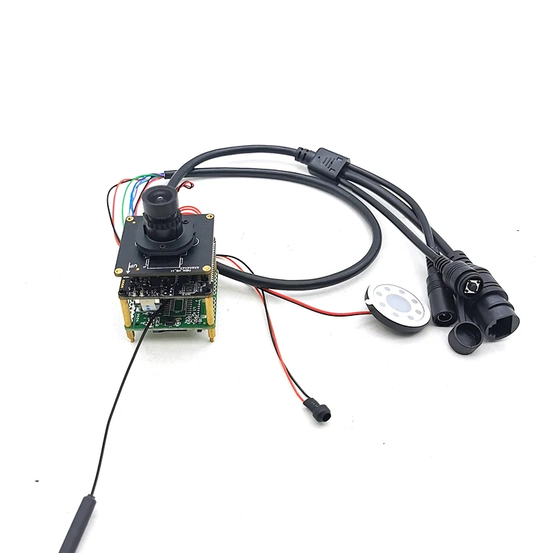 Mini Pin hole Two Way Audio H.265 IR-Cut CCTV Video Surveillance IMX415 4K WIFI IP Camera 8MP Starlight Network Camera Module