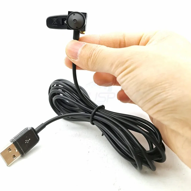 Manufacturer Micro 15*15mm 1080P 2MP 720P Portable UVC Mini USB Camera With Clip Microphone for Android ATM VENDING &Kios