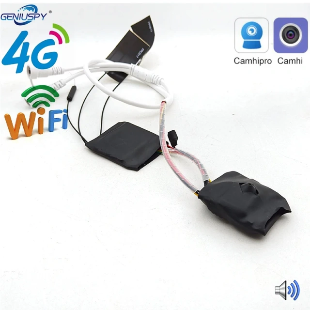 Mini 4G Wifi Pin hole Camera CCTV P2P Audio 3G 4G SIM Camera Module Chip Board 4G Wireless IP Camera P2P For Indoor Camhipro