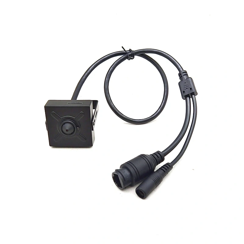 RTMP 5MP POE Audio Pinhole Mini IP Camera H.265 Slink HTML5 Micro CCTV IP Camera SD Card Slot Max 256G Home Industry Security Surveillance