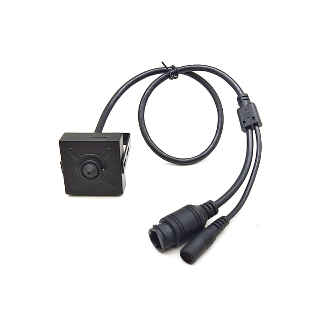 RTMP 5MP POE Audio Pinhole Mini IP Camera H.265 Slink HTML5 Micro CCTV IP Camera SD Card Slot Max 256G Home Industry Security Surveillance