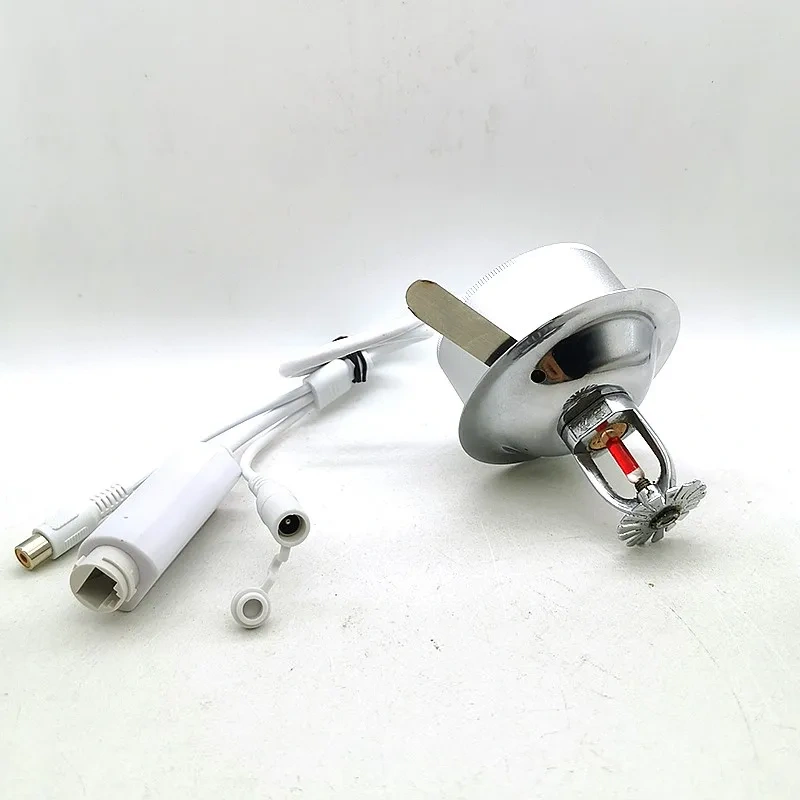 POE 5MP IMX335 4MP 2MP IMX307 Low Lux P2P IP Network Sprinkler Heads On Vif Fire Sprinkler POE IP Camera With Microphone