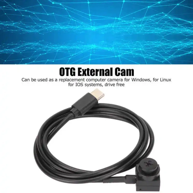 Hidden Button OTG Camera Multifunctional Portable 1080P OTG Mini Cam for Android System USB C or Micro USB connector