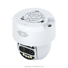 Humanoid Tracking Dual Lens Dome Wifi Outdoor Security 2MP 4MP Wireless or 4G sim card Ip Network Ptz Camera