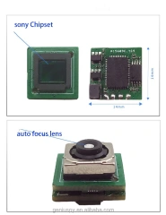 14x14mm 12MP 15fps Auto Focus Mini USB Camera UVC Android Mobile Phone External Cam OTG Video Taking Picture USB WebCam Audio