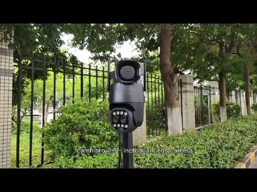 Camhipro Humanoid Tracking Ptz Two-Way Audio IR 4MP 2MP Wireless Wifi Outdoor 4g Sim Card Dual Lens Dome PTZ IP Security Camera