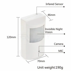 GENIUSPY 2MP 3MP 4MP 5MP 8MP 4K Audio POE Night Vision Mini ip camera 940nm infrared IR led PIR Style H264 H265 P2P ONVIF Xmeye ICSEE