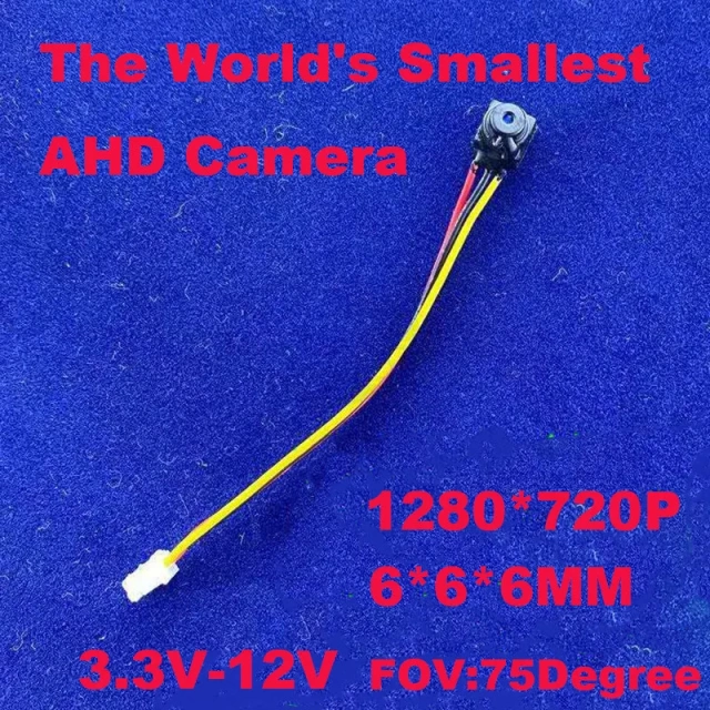 6*6MM Smallest Mini Camera AHD 720P Security Camera Mini AHD CCTV Camera  Indoor Home Small Camera AHD Surveillance Video Cam