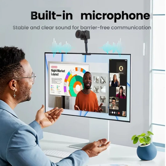 1080p Wide-angle 120 ° DuPont Camera With Audio