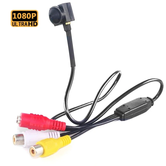 15*15mm Hidden Pinhole AHD Spy Camera  4 IN 1 AHD TVI CVI CVBS  2MP 1080P With Mic Mini CCTV Camera Full Hd