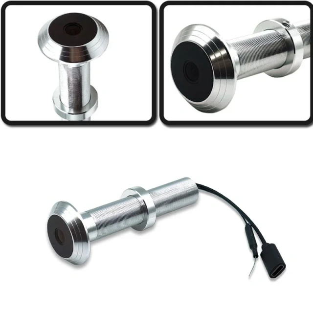 16mm  Diameter 150 Degree Wireless Peephole Viewer Door Eye Video Door Eye Smart IR Indoor Camera 3MP Wifi IP Camera V380pro
