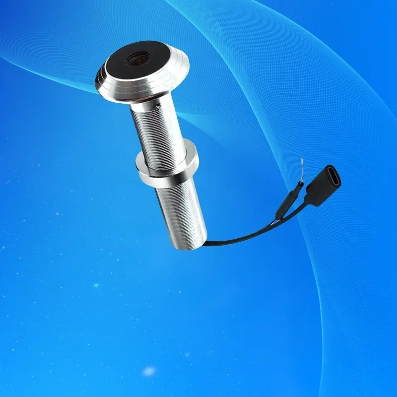 16mm  Diameter 150 Degree Wireless Peephole Viewer Door Eye Video Door Eye Smart IR Indoor Camera 3MP Wifi IP Camera V380pro