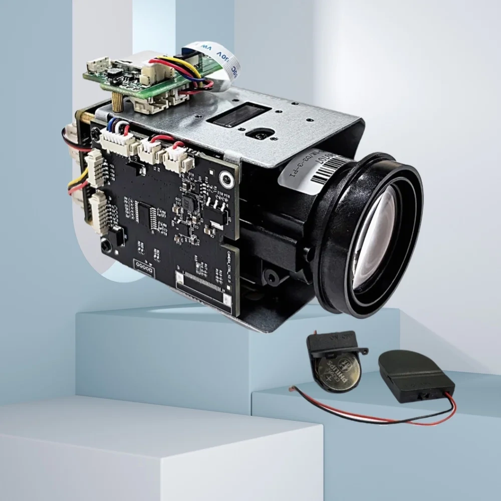 Camhi 4K 8MP IMX415 240X ZOOM Auto ZOOM Tracking CAT4 4G Sim Card Lte IP Camera Module Auto IRIS P2P ONVIF FTP RTSP Email Photo