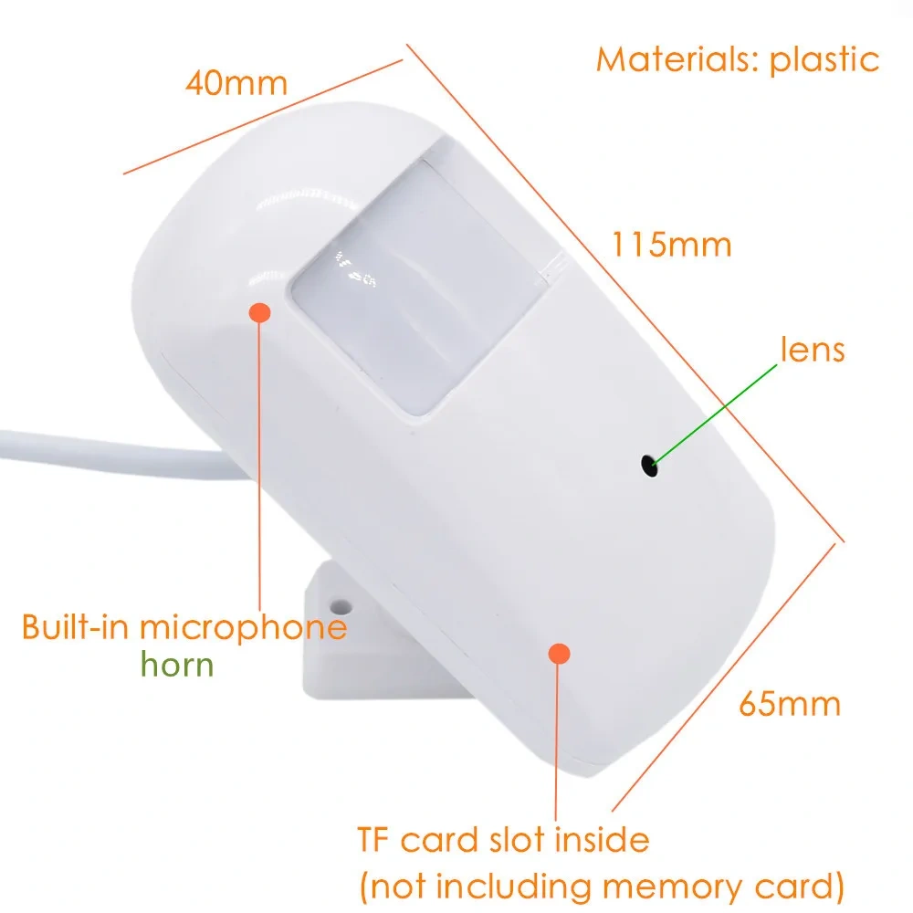 4K WIFI IR CUT Night IP Camera Mini small Conceal 8MP 5MP 2MP H265 940nm CCTV Security Video Surveillance Webcam Xmeye Icsee APP