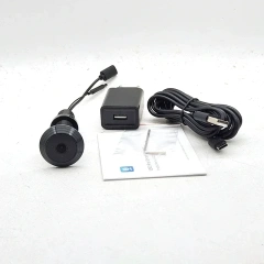 New 16MM Diameter V380 App Door Wide-angle Cat Eye Infrared Night Vision Peephole WiFi Door Camera SD Card Slot Two Way Audio