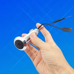 WiFi 16mm Diameter  Door Camera Eye-holeV380 Mini Peephole Security Door Cat Eye Wide Angle IR Infrared Night Vision P2P ONVIF