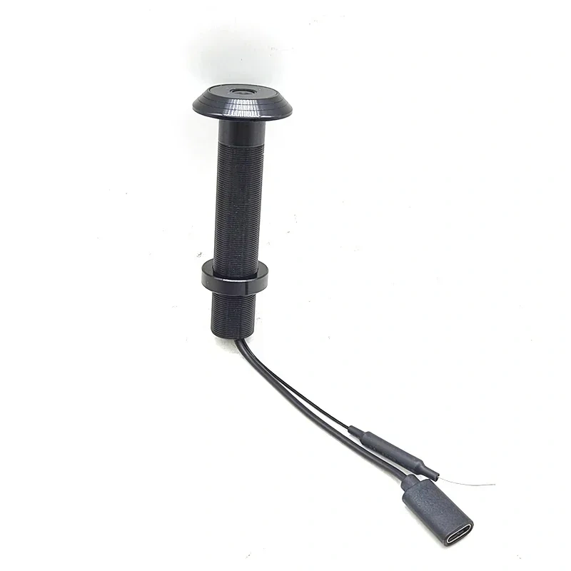 New 16MM Diameter V380 App Door Wide-angle Cat Eye Infrared Night Vision Peephole WiFi Door Camera SD Card Slot Two Way Audio