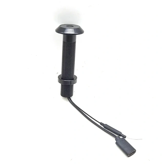 New 16MM Diameter V380 App Door Wide-angle Cat Eye Infrared Night Vision Peephole WiFi Door Camera SD Card Slot Two Way Audio