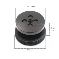 CCTV Camera 3.7mm Lens 2.0 MegaPixel Wide-angle 72 Degree MTV M12 x 0.5 Mount Button lens Apply to CCTV Security Camera
