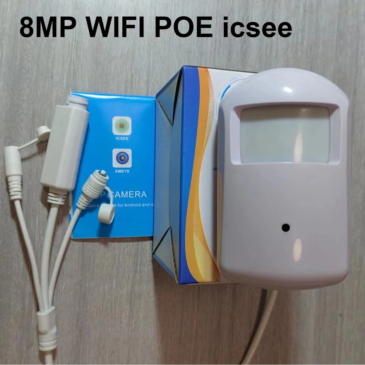 4K WIFI IR CUT Night IP Camera Mini small Conceal 8MP 5MP 2MP H265 940nm CCTV Security Video Surveillance Webcam Xmeye Icsee APP