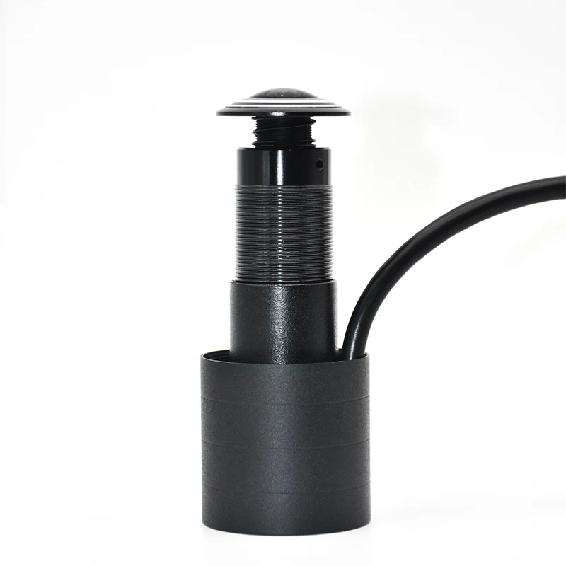 5MP HD Door Eye Hole H.265 1.66mm 1.78mm Wide Angle 180Degree CCTV Network Mini Peephole POE Door IP Camera P2P Audio Microphone