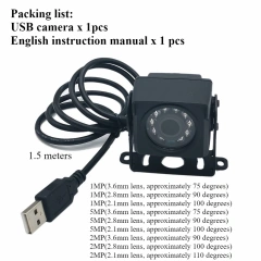 Type-c Outdoor IP65 5MP 1080P 720P 940nm IR Night Vision Webcam Waterproof mini Usb Camera Dashcam Vehicle Android Driver Free