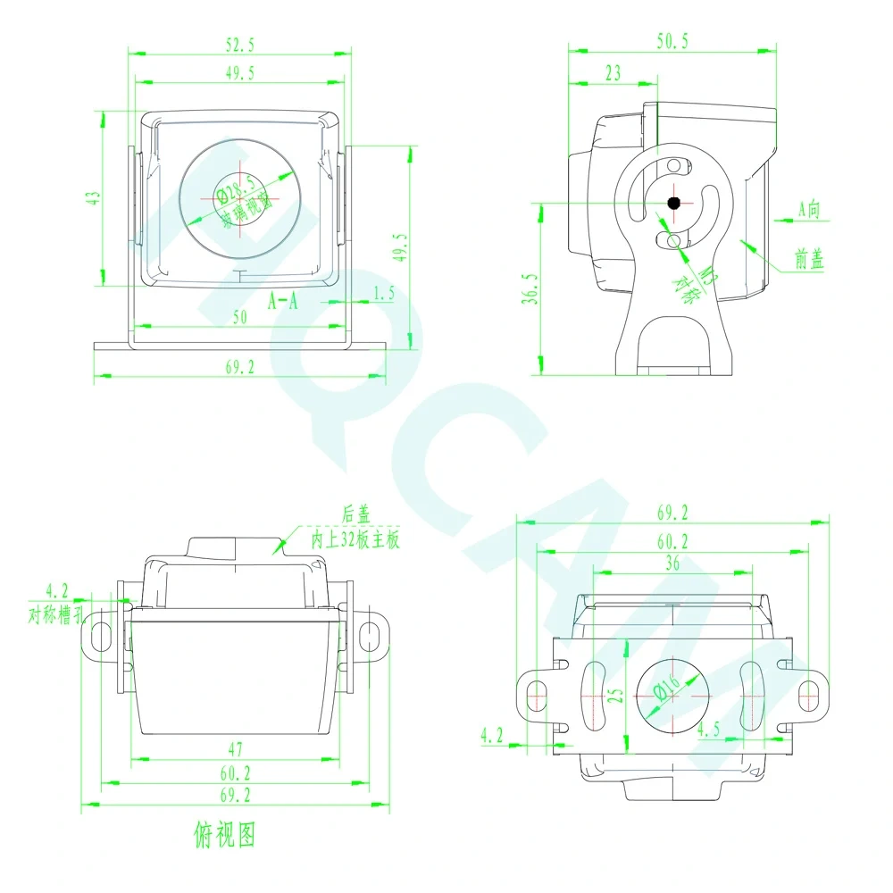 Type-c Outdoor IP65 5MP 1080P 720P 940nm IR Night Vision Webcam Waterproof mini Usb Camera Dashcam Vehicle Android Driver Free