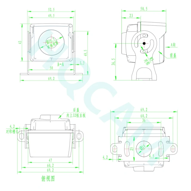 Type-c Outdoor IP65 5MP 1080P 720P 940nm IR Night Vision Webcam Waterproof mini Usb Camera Dashcam Vehicle Android Driver Free