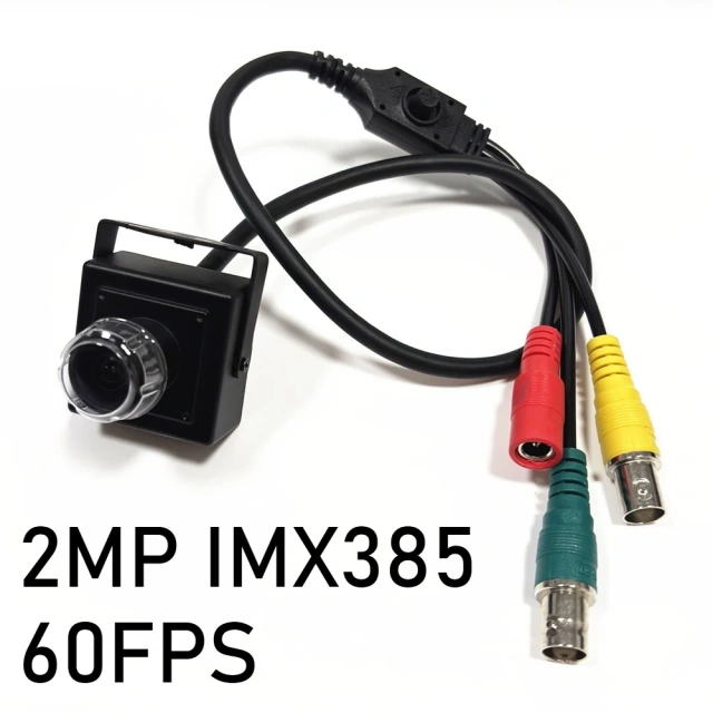 SDI Camera Mini Industrial CCTV HD SDI 2.0MP 1080P 60fps 30fps Imx385 Security Box Analog Cvbs WDR Security Small Sized Square